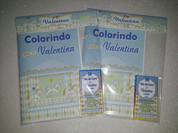 Livrinho de Colorir Carrossel Encantado
