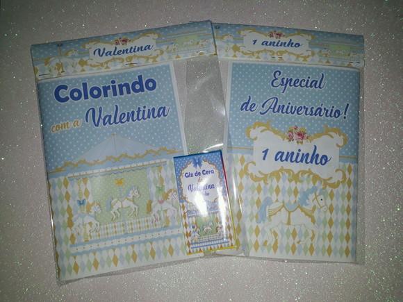 Livrinho de Colorir Carrossel Encantado