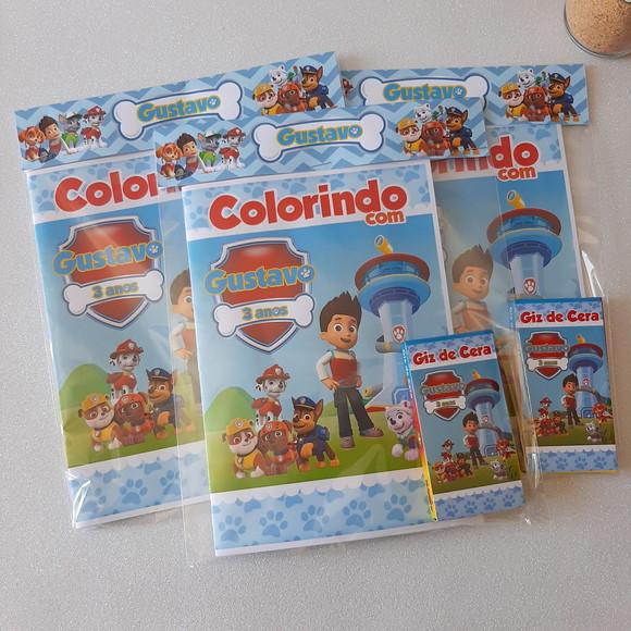 Livrinho de Colorir Patrulha Canina