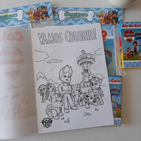 Livrinho de Colorir Patrulha Canina