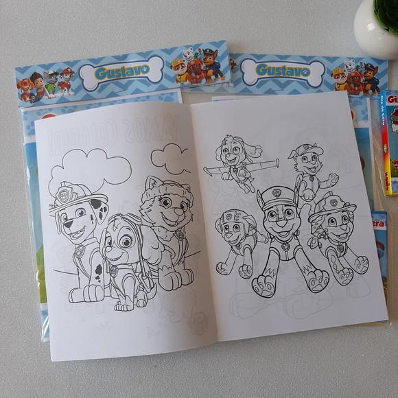 Livrinho de Colorir Patrulha Canina