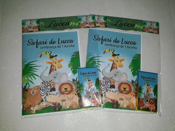 Livrinho de Colorir Safari