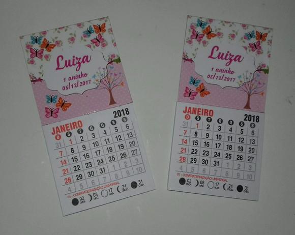 Mini Calendário