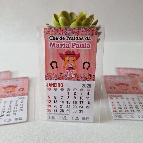 Mini Calendário Boiadeira