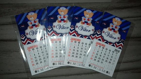 Mini Calendário Marinheiro