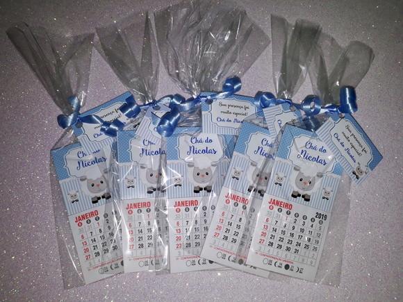 Mini Calendário Ovelhinha