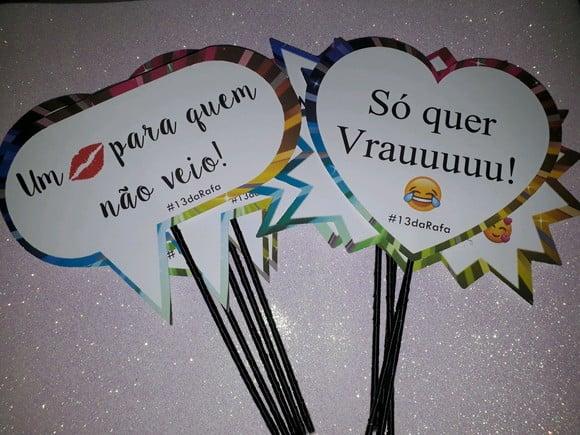 Plaquinhas Divertidas
