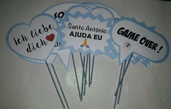 Plaquinhas Divertidas