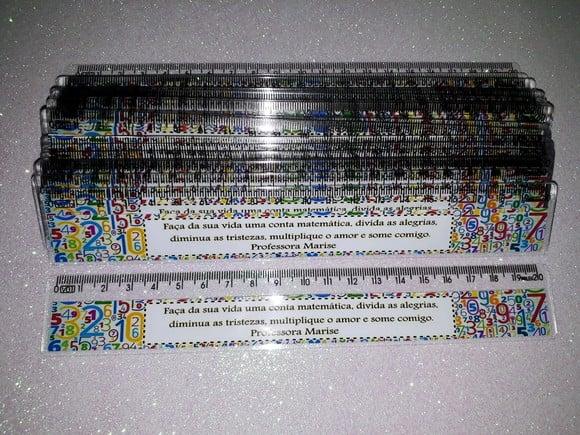 Regua Personalizada Matemática