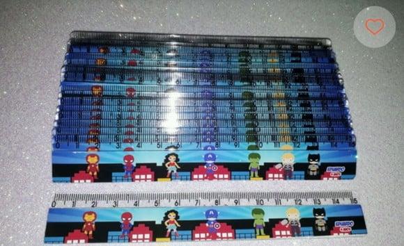 Regua e Apontador Personalizados
