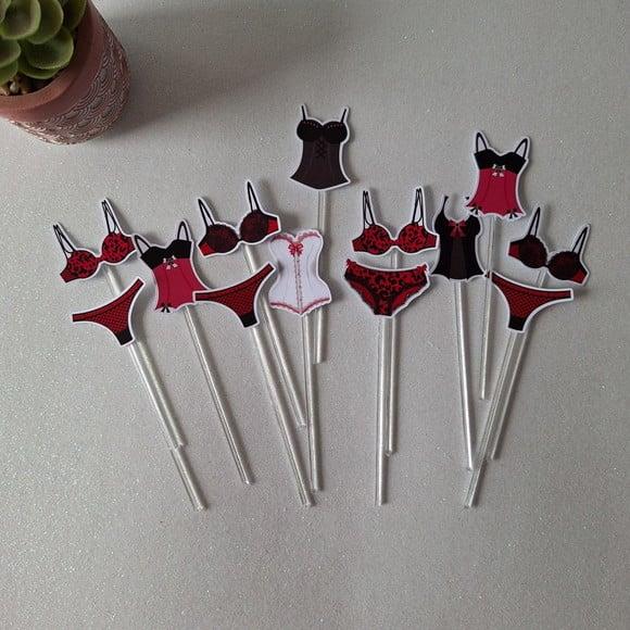 Topper de Docinhos Chá de Lingerie