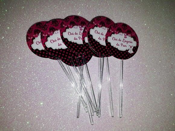 Topper de Docinhos Chá de Lingerie