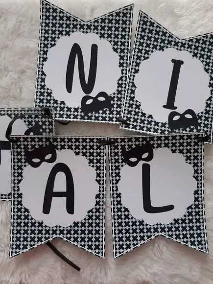 Banderiola Personalizada Mulher Gato