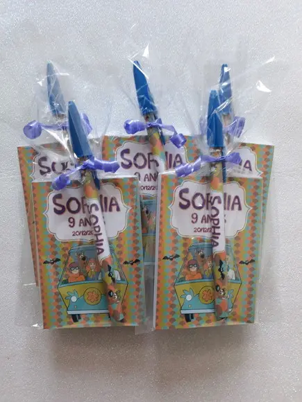 Bloquinho de Anotação + Caneta Scooby Doo