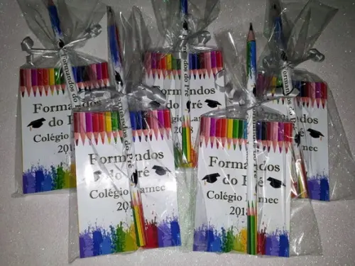 Bloquinho de Anotação + Lápis Formatura