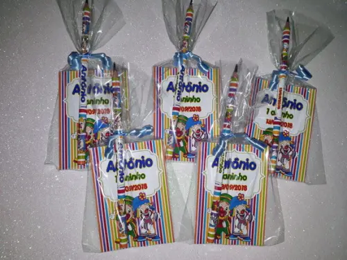 Bloquinho de Anotação + Lápis Patati Patata