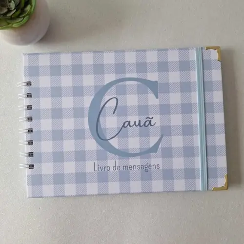 Caderno de Recados Chá de Bebê