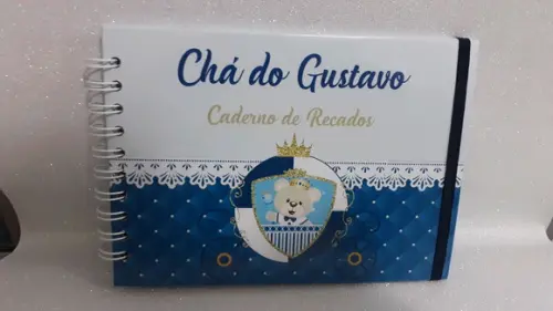 Caderno de Recados Chá de Bebê