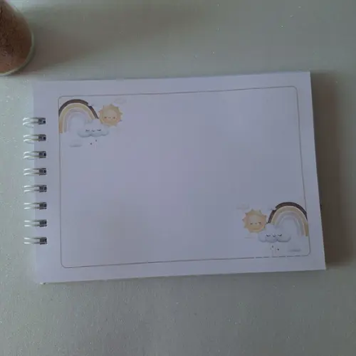 Caderno de Recados Chá de Revelação