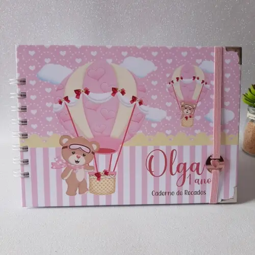 Caderno de Recados Ursinha Baloeira