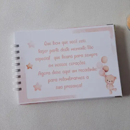 Caderno de Recados Ursinha