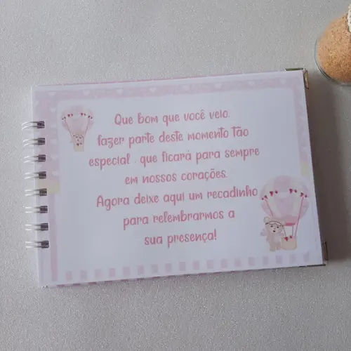 Caderno de Recados Ursinha Baloeira