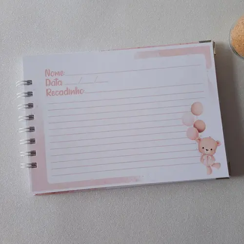 Caderno de Recados Ursinha