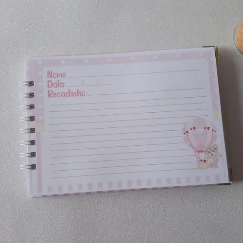 Caderno de Recados Ursinha Baloeira
