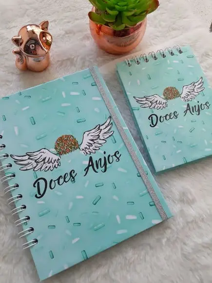 Caderno e Bloquinho de Pedido