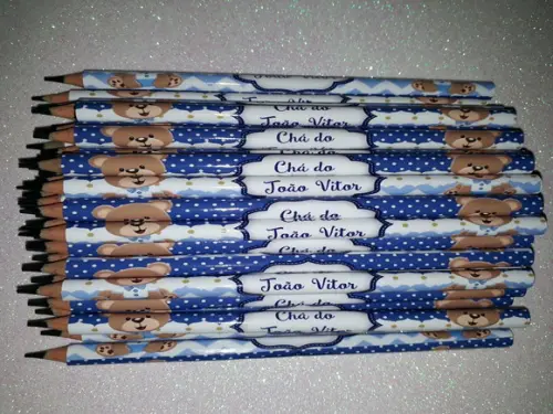 Cartela de Bingo + Lápis Personalizado