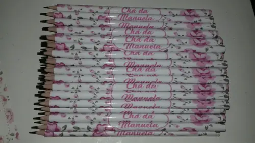 Cartela de Bingo + Lápis Personalizado