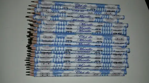Cartela de Bingo + Lápis Personalizado