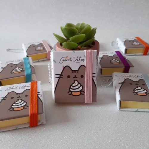 Chaveiro Post-it Pusheen