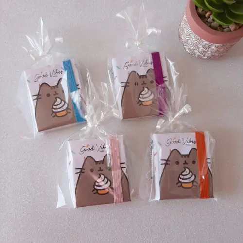 Chaveiro Post-it Pusheen