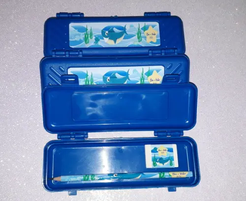 Estojo + Lapis + Borracha Sereia