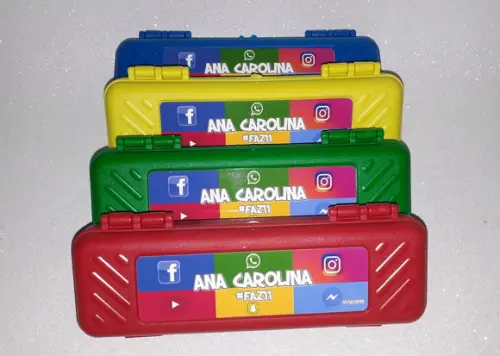 Estojo Personalizado Rede Social