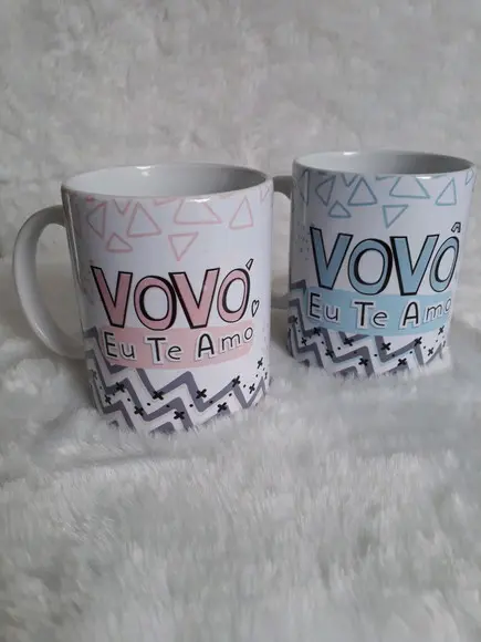 Kit 2 Caneca Dia dos Avós