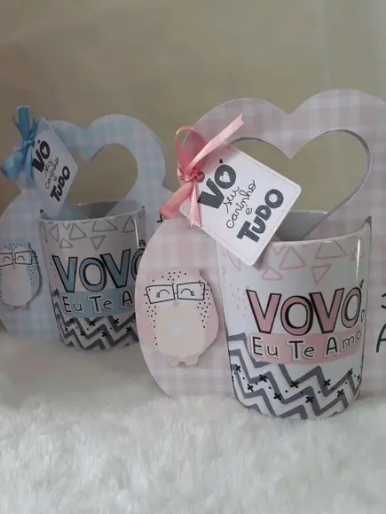 Kit 2 Caneca Dia dos Avós