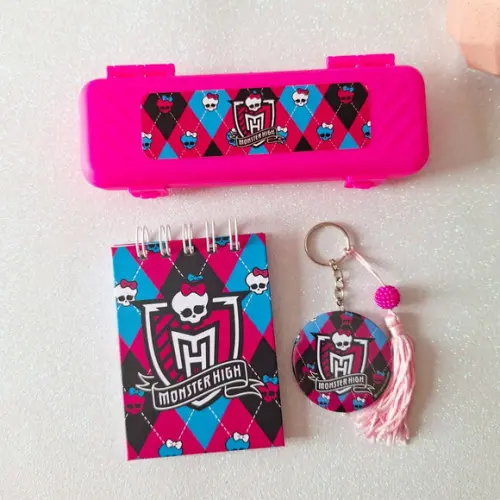 Kit 6 Itens Monster High-tech
