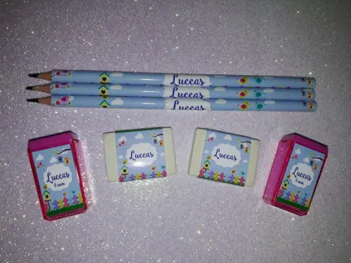 Lapis + Apontador + Borracha