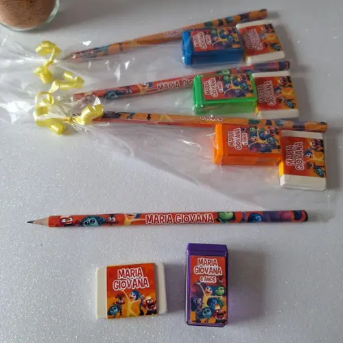 Lapis + Apontador + Borracha Divertidamente