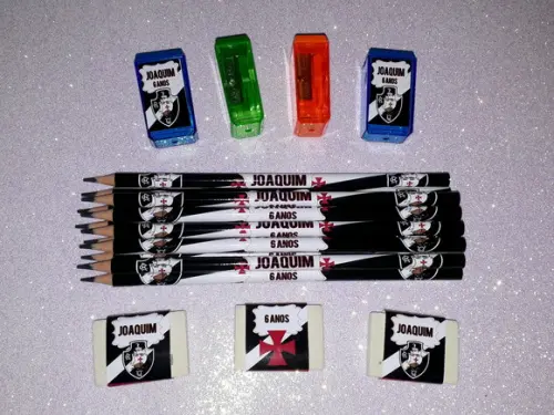 Lapis + Apontador + Borracha Vasco