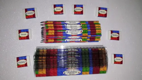 Lapis + Borracha + Régua Lego
