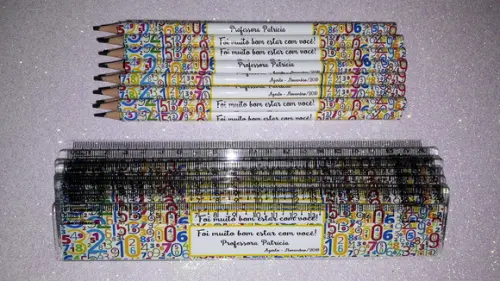 Lapis + Régua Matemática