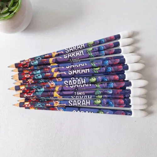 Lapis com Ponteira de Borracha Divertidamente
