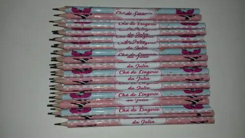 Lapis Personalizado Chá de Lingerie