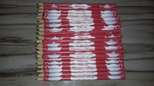 Lapis Personalizados Chá de Cozinha