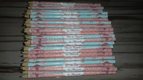 Lapis Personalizados Chá de Cozinha
