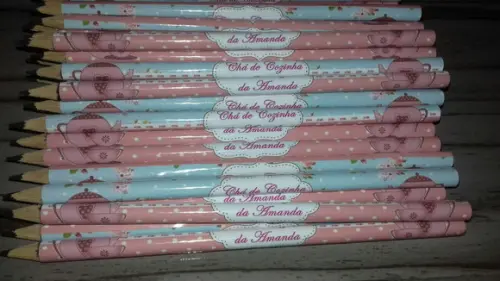 Lapis Personalizados Chá de Cozinha