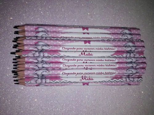 Lapis Personalizados Elefantinho